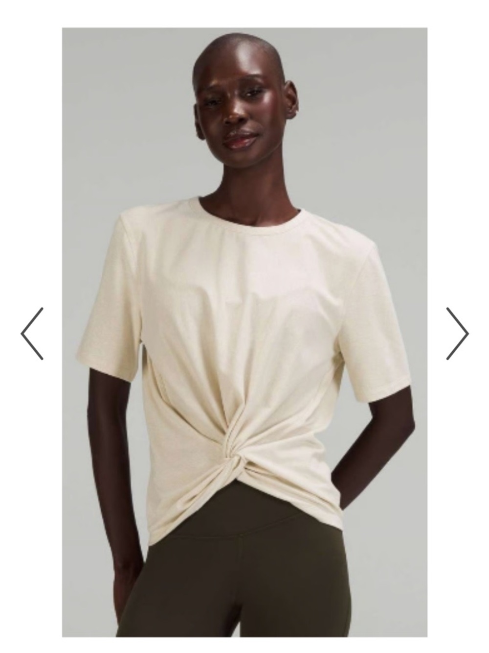 lululemon crescent tee